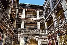 Interior of the Funduq Staouniyyin (or Funduq al-Tetwaniyyin), founded in 14th century