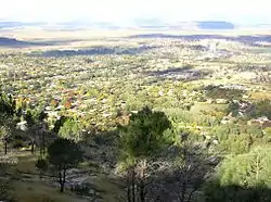 Ficksburg from Imperani Mountain