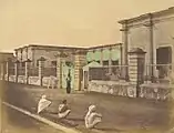 Chandernagor's Government House c. 1850