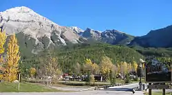 Front entrance to the townsite