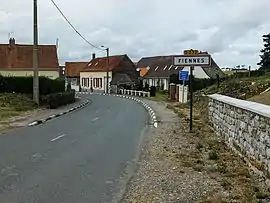 The entrance to the commune