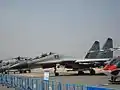 A Sukhoi Su-30MKI at Aero India 2009