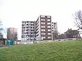 Carlton Towers flats 1-49, prepared for demolition