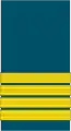 An RAF group captain's sleeve mess insignia