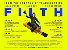 A police officer riding an oversized bottle of whisky.