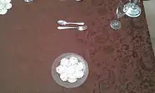 Fingerbowl before dessert