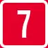 National Road 7 shield}}