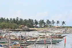 Fishing boats at Kota beach