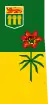 Flag of Saskachewan map overlay