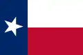 This flag flew over the Alamo when Texas seceded in 1861; it was later given to Hood's Texas Brigade