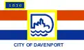 Flag of Davenport, Iowa