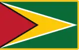 Presidential Standard of Guyana (1999–2015) under Presidents Bharrat Jagdeo (1999–2011) and Donald Ramotar (2011–2015).