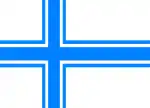Proposal for flag of Iceland, designed in 1914 by Magnús Þórðarson