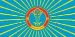 Flag of Nur-Sultan, used 2019–2022