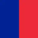 The flag of Paris, source of the tricolour's blue and red stripes