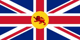 Flag of the Governor of North Borneo (1915–1946).