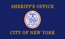 Flag of the City of New York City Sheriff's Office