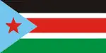 Flag used by the Sudan People's Liberation Movement.