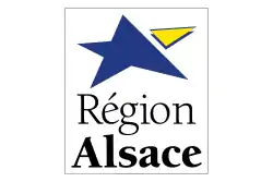 Flag of the former Region of Alsace 2011-2016