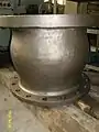 Flanged nozzle inconel check valve or axial check valve