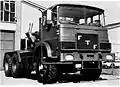 FTF tank transporter tractor unit built by Floor Truck Factory in the Netherlands