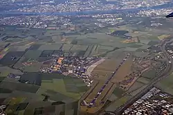 Aerial image of Lucius D. Clay Kaserne