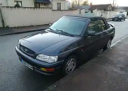 Facelifted convertible