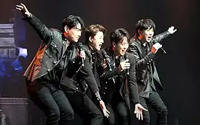 Forestella in 2019L-R: Bae Doo-hoon, Jo Mingyu, Ko Woo-rim and Kang Hyung-ho