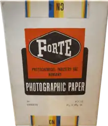 Forte photographic paper