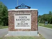 Forts Randolph and Buhlow State Historic Site Entrance