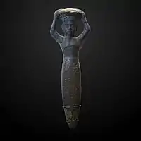 Foundation nail dedicated by Shulgi to the Elamite god Inshushinak, found in Susa. Louvre Museum