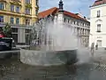 Fountain, Freedom Square, Brno