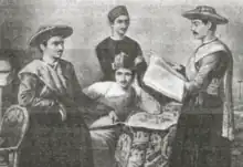 Four Indian medical students in London