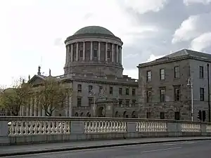 Four Courts, reconstructed in 1695 (later largely replaced by 18th century alterations by James Gandon).