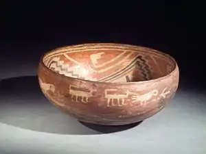 Pueblo IV Period polychrome bowl, 1350-1400 C.E., Brooklyn Museum