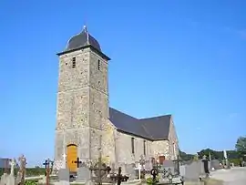 The church of Saint-Barthélémy