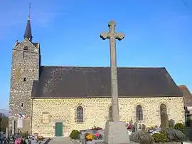 The church in Le Ménil-Scelleur