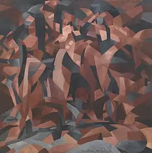 Francis Picabia, 1912, La Source (The Spring), oil on canvas, 249.6 x 249.3&nbsp;cm, Museum of Modern Art, New York