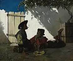 Dolce far niente ("Doing Nothing") 1857