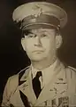 CPT Frank M. Whiddon, Commanded Company F, 124th Infantry, circa 1939 - 1941.