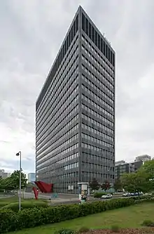 Current Nintendo of Europe headquarters in Frankfurt, Germany