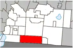 Location within Brome-Missisquoi RCM.