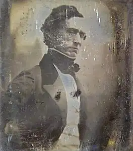 Theodore Frelinghuysen, President Of NYU in 1839. Daguerreotype by John William Draper 1839.