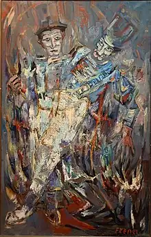 Marcel Marceau, by Isaac Frenkel Frenel 1958