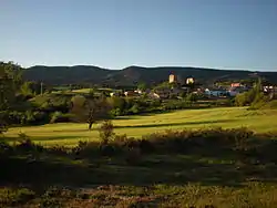 View of Fresneda de la Sierra, Cuenca, Spain