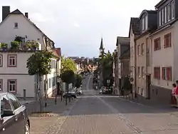 Part of the 'Hugenottenstraße in Friedrichsdorf,