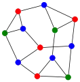 The chromatic number of the Frucht graph is&nbsp;3.