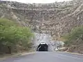 Tunnel into Diamond Head Crater