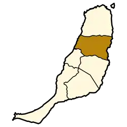 Municipal location in Fuerteventura