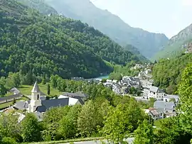 A general view of Gèdre